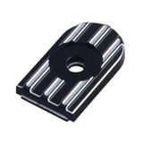 Maxbell Black Rear Fender Seat Bolt Tab Screw Mount Knob Cover For Harley Black 3