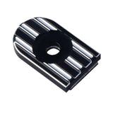 Maxbell Black Rear Fender Seat Bolt Tab Screw Mount Knob Cover For Harley Black 3