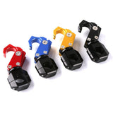 Max Maxb CNC Alloy Folding Hanger Hook Buckle For 22mm Handlebar Motorcycles Red