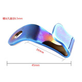 Max Maxb CNC Stainless Steel Helmet Hanger Hook Buckle Mount Universal For Motorcycle