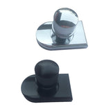 Max Maxb 1Set CNC Alloy Seat Fixing Screw Nut Universal For Harley Motorcycle Black