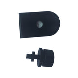 Max Maxb 1Set CNC Alloy Seat Fixing Screw Nut Universal For Harley Motorcycle Black