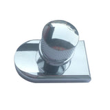 Max Maxb 1Set CNC Alloy Seat Fixing Screw Nut Universal For Harley Motorcycle Silver