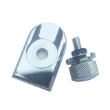 Max Maxb 1Set CNC Alloy Seat Fixing Screw Nut Universal For Harley Motorcycle Silver