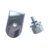 Max Maxb 1Set CNC Alloy Seat Fixing Screw Nut Universal For Harley Motorcycle Silver