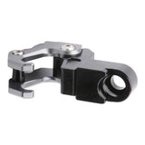 Max Maxb CNC Alloy Folding Hanger Hook Buckle For Honda All New Forza 300 2018 Gray