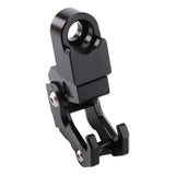 Max Maxb CNC Alloy Folding Hanger Hook Buckle For Honda All New Forza 300 2018 Black