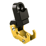 Max Maxb CNC Alloy Folding Hanger Hook Buckle For Honda All New Forza 300 2018 Golden