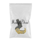 Max Maxb CNC Alloy Folding Hanger Hook Buckle For Honda All New Forza 300 2018 Golden