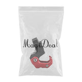 Max Maxb CNC Alloy Folding Hanger Hook Buckle For Honda All New Forza 300 2018 Red