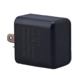 Maxbell 12V 2 Pin Adjustable Frequency LED Flasher Relay Turn Signal Blinker  black