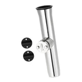 Maxbell Rail Mount 316SS Marine Fishing Rod Rack Holder Socket fit for 26-32mm Tube