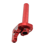 Maxbell 1/4 Turn 7/8" CNC Throttle Tube Handle Twist Grip for Honda CR CRF XR Red