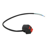 Maxbell Set of 1 On Off Headlight Switch Button PVC Handlebar Headlight Switch