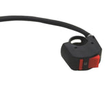Maxbell Set of 1 On Off Headlight Switch Button PVC Handlebar Headlight Switch