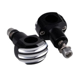 Max Maxb CNC Aluminum Handlebar Clamp Code Universal Fit For Harley Motorcycle Black
