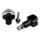 Max Maxb CNC Aluminum Handlebar Clamp Code Universal Fit For Harley Motorcycle Black