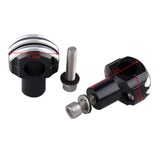 Max Maxb CNC Aluminum Handlebar Clamp Code Universal Fit For Harley Motorcycle Black