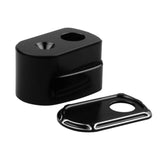 Maxbell Black Ignition Switch Knob Cover for Harley 07-13 Black 1