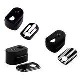 Maxbell Black Ignition Switch Knob Cover for Harley 07-13 Black 1