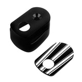 Maxbell Black Ignition Switch Knob Cover for Harley 07-13 Black 3