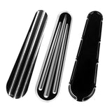 Maxbell CNC Motorcycle Fuel Gas Door Cover for Harley Elactra Glide 2008-16 Black 1