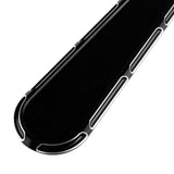 Maxbell CNC Motorcycle Fuel Gas Door Cover for Harley Elactra Glide 2008-16 Black 1