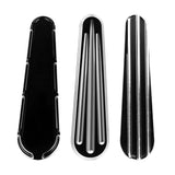 Maxbell CNC Motorcycle Fuel Gas Door Cover for Harley Elactra Glide 2008-16 Black 1