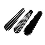 Maxbell CNC Motorcycle Fuel Gas Door Cover for Harley Elactra Glide 2008-16 Black 1