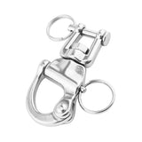 Max Maxb 316 Stainless Steel 70mm Swivel Eye Snap Hook Shackle - Boat/Sailing/Yacht