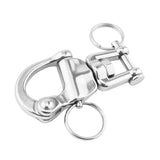 Max Maxb 316 Stainless Steel 70mm Swivel Eye Snap Hook Shackle - Boat/Sailing/Yacht
