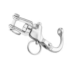 Max Maxb 316 Stainless Steel 70mm Swivel Eye Snap Hook Shackle - Boat/Sailing/Yacht