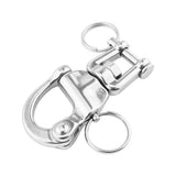 Max Maxb 316 Stainless Steel 70mm Swivel Eye Snap Hook Shackle - Boat/Sailing/Yacht