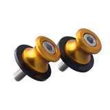 Maxbell Universal Frame Stand Screw Swing Arm Spools Slider M6 Golden