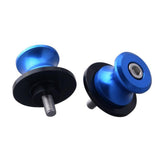 Maxbell Universal Frame Stand Screw Swing Arm Spools Slider M6 Blue