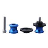 Maxbell Universal Frame Stand Screw Swing Arm Spools Slider M6 Blue