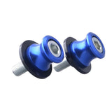 Maxbell Universal Frame Stand Screw Swing Arm Spools Slider M10 Blue