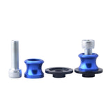 Maxbell Universal Frame Stand Screw Swing Arm Spools Slider M10 Blue