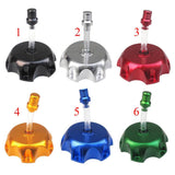 Max Maxb Aluminum Alloy Gas Fuel Petrol Tank Cap + Breather for Dirt Bike Black