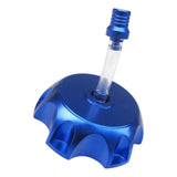 Max Maxb Aluminum Alloy Gas Fuel Petrol Tank Cap + Breather for Dirt Bike Blue