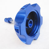 Max Maxb Aluminum Alloy Gas Fuel Petrol Tank Cap + Breather for Dirt Bike Blue