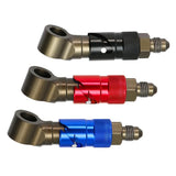 Max Maxb 3AN Elbow Swivel Fuel Oil Gas Line Hose End Fitting Connector Black