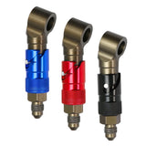 Max Maxb 3AN Elbow Swivel Fuel Oil Gas Line Hose End Fitting Connector Black