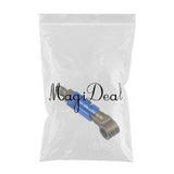Max Maxb 3AN Elbow Swivel Fuel Oil Gas Line Hose End Fitting Connector Dark Blue