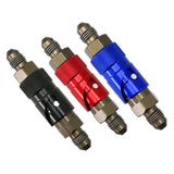 Max Maxb AN3 3AN Straight Swivel Fuel Oil Gas Line Hose End Fitting Connector Black