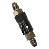 Max Maxb AN3 3AN Straight Swivel Fuel Oil Gas Line Hose End Fitting Connector Black