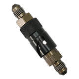 Max Maxb AN3 3AN Straight Swivel Fuel Oil Gas Line Hose End Fitting Connector Black