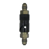 Max Maxb AN3 3AN Straight Swivel Fuel Oil Gas Line Hose End Fitting Connector Black