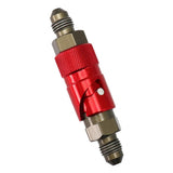 Max Maxb AN3 3AN Straight Swivel Fuel Oil Gas Line Hose End Fitting Connector Red