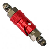 Max Maxb AN3 3AN Straight Swivel Fuel Oil Gas Line Hose End Fitting Connector Red